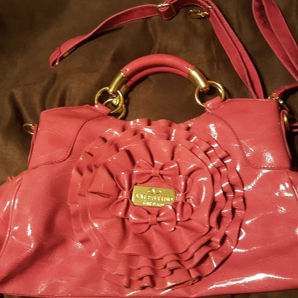 Vintage Valentino Garavani  Patent Leather Tote